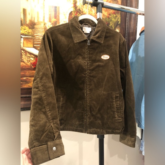 Brixton Utopia Jacket in Desert Palm sz M - Picture 2 of 5